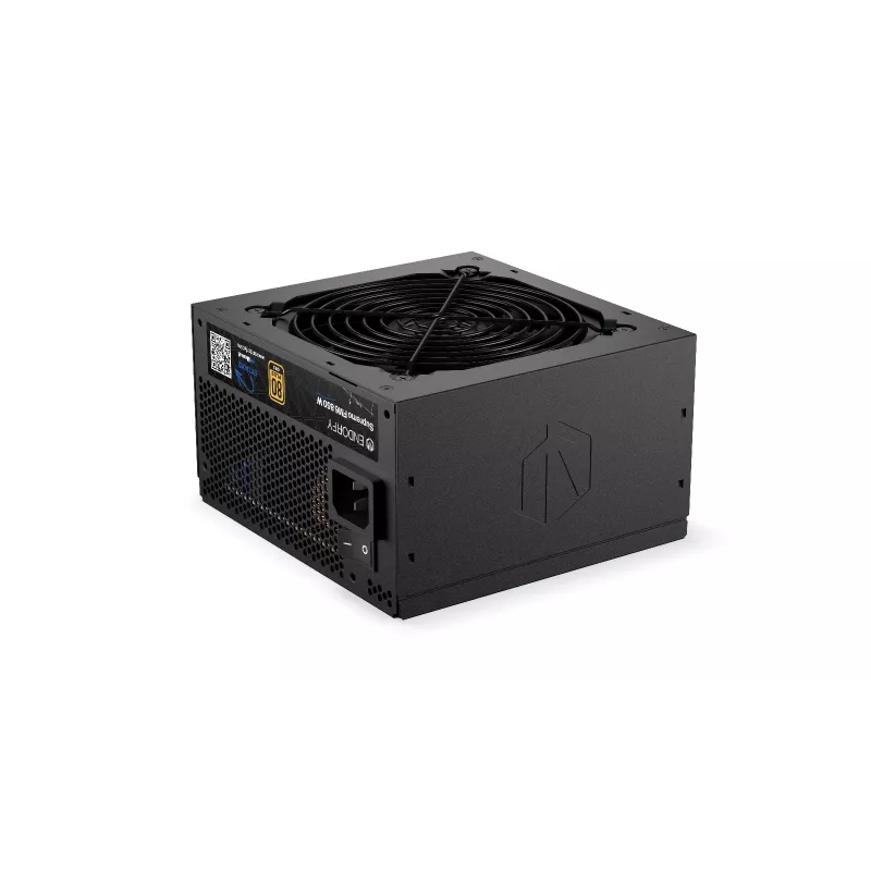 Maitinimo blokas ENDORFY Supremo FM6 850 W, 24 kontaktų ATX, pilnai modulinis, 80 PLUS Gold, 120 mm ventiliatorius, juodas