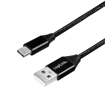 LOGILINK CU0140 LOGILINK - USB 2.0 laidas, USB-A vyriškas į USB-C vyrišką, 1 m