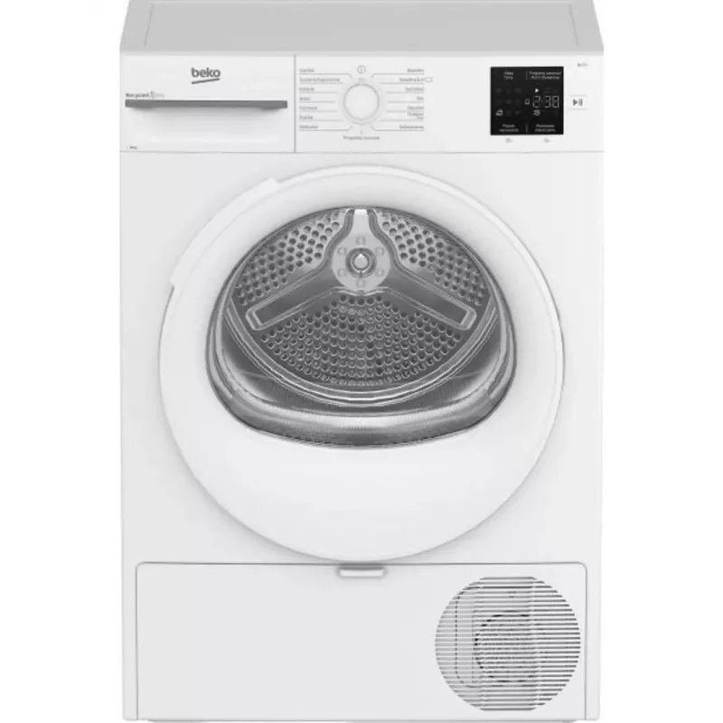 Laisvai pastatoma skalbyklė su džiovykle Beko BM3T3820W, 8 kg, A++, balta