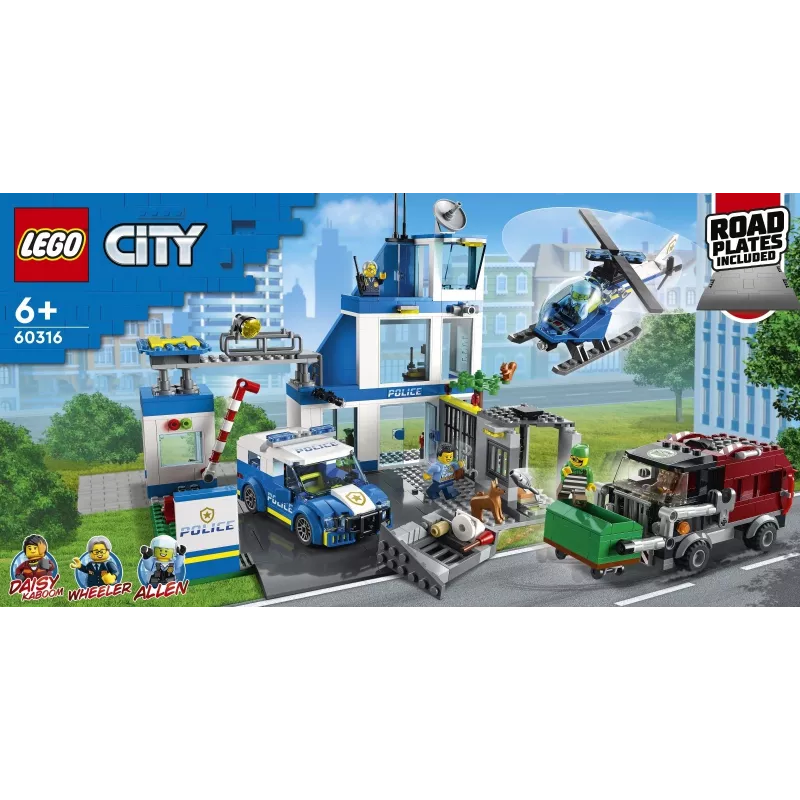 LEGO City 60316 Policijos nuovada