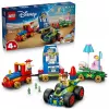 LEGO Disney Toy Story šventinis traukinys ir RC automobilis 43264 – 206 dalių, 4 minifigūrėlės, 4+ metai