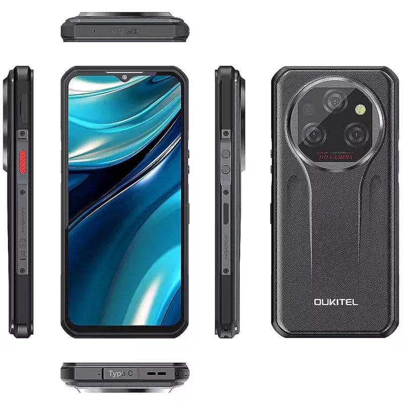 Išmanusis telefonas Oukitel WP39 Pro 12/256 11000mAh Pilka
