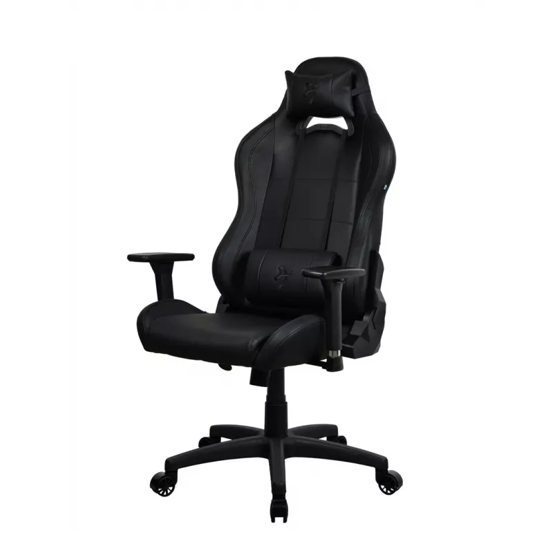 Žaidimų kėdė Arozzi Torretta SoftPU Pure Black ergonomiškas dizainas