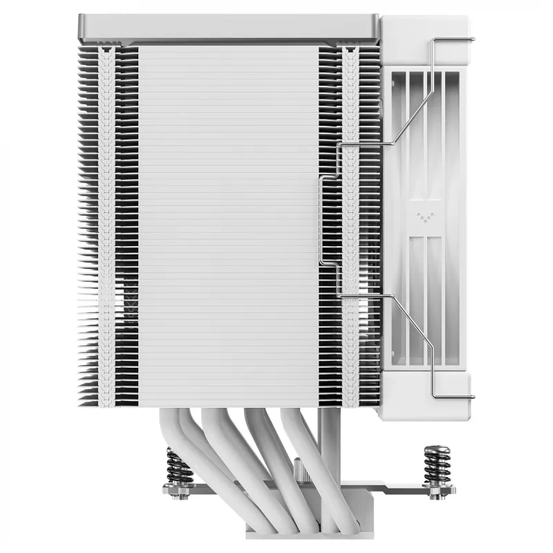 Procesoriaus oro aušintuvas DeepCool AK500 G2 WH, 120 mm ventiliatorius, maks. oro slėgis 3,33 mmH2O, 117×129×159 mm, baltas
