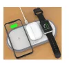 3-in-1 belaidis įkroviklis Devia V4 10W – išmaniesiems telefonams, Apple Watch, ausinėms