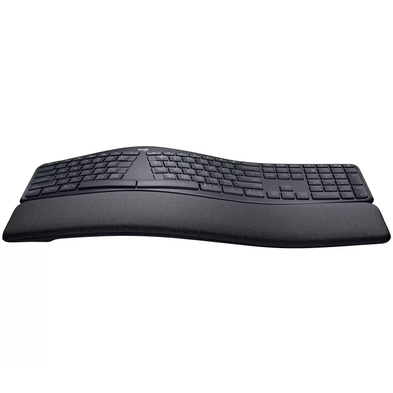 Logitech ERGO K860 - belaidė ergonominė klaviatūra - 2,4 GHz, Bluetooth 5.0 - QWERTY ispanų - grafito spalva