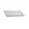 Logitech G PRO X TKL klaviatūra žaidimams RF belaidė + Bluetooth QWERTY US International balta