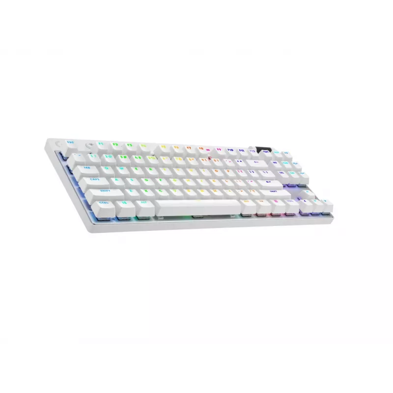 Logitech G PRO X TKL klaviatūra žaidimams RF belaidė + Bluetooth QWERTY US International balta