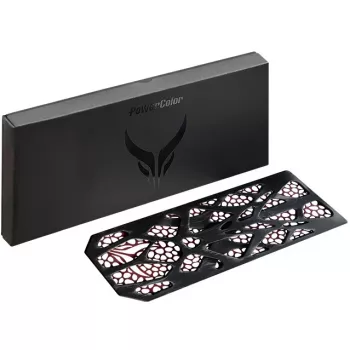 PowerColor SBP-790002 aliumininis-plastikinis galinis dangtelis Red Devil RX 7900