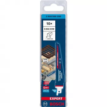 Bosch 2 608 900 390 pjūklo geležtė gręžtuviniam pjūklui, karbidinė, 10 vnt.