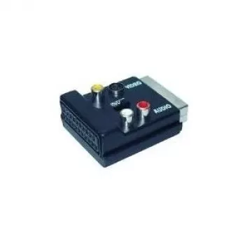 Pridėtinis adapteris ShiverPeaks BS94036 – SCART į RCA ir Mini-DIN