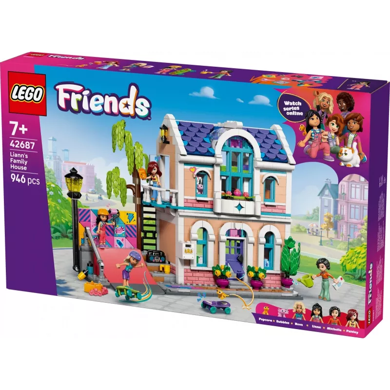 LEGO Friends 42687 Liann's Family House – Lianos šeimos namas