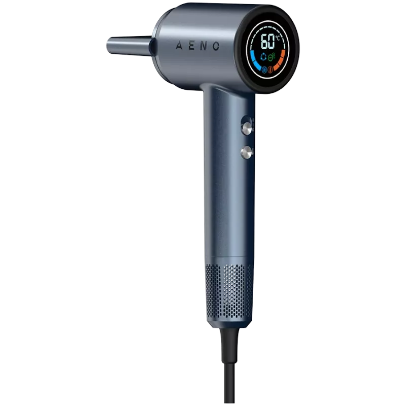 Greitas plaukų džiovintuvas, 220V-240V~50-60Hz, 1500W, jonizatorius, LCD, 6+ cirkuliacijos režimai, 110000 aps./min., mažiau nei 75dB