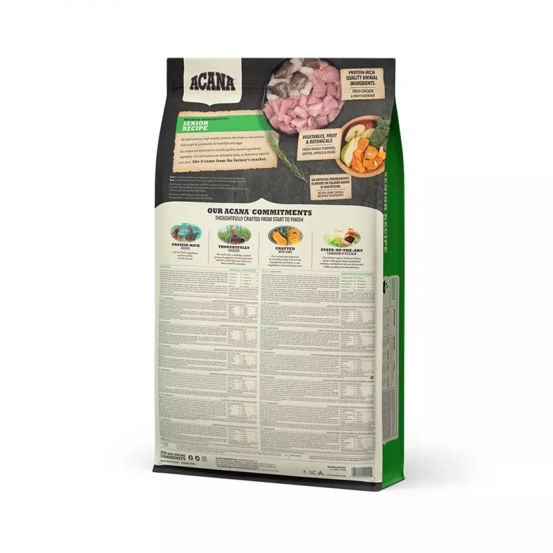 ACANA Senior sausas šunų ėdalas - 11,4 kg