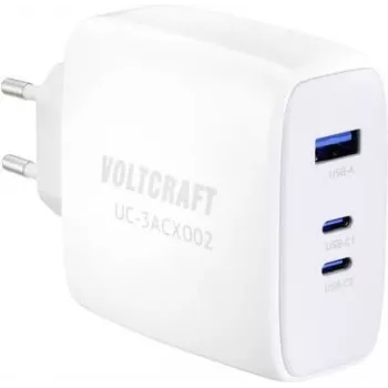 VOLTCRAFT VC-12910570 USB įkroviklio lizdas su kištuku, patalpų, išėjimo srovė maks. 5 A