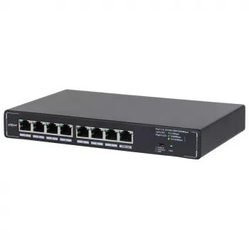 Dahua Technology SMG1008 tinklo jungiklis nevaldomas 2.5G Ethernet (100/1000/2500) juodas