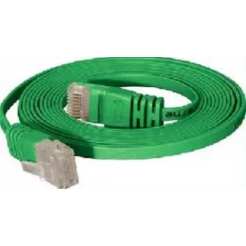 Tinklo laidas Tecline 5,0 m Cat6 RJ-45 Žalias 77805G