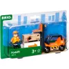 Žaidimo transporto priemonė ir bėgių aksesuaras Ravensburger BRIO 33573 – 4 dalių įvairiaspalvis rinkinys, rekomenduojamas nuo 0,3 metų