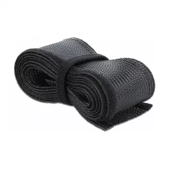 Pintas kabelių movimas DeLOCK 19050 5 m x 19 mm juodas