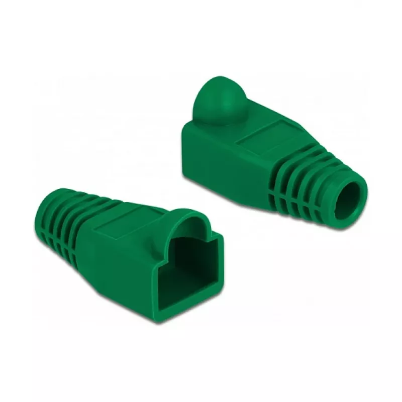 Apsauga nuo įtempimo RJ45 kištukui DeLOCK 86726 žalia 20 vnt.