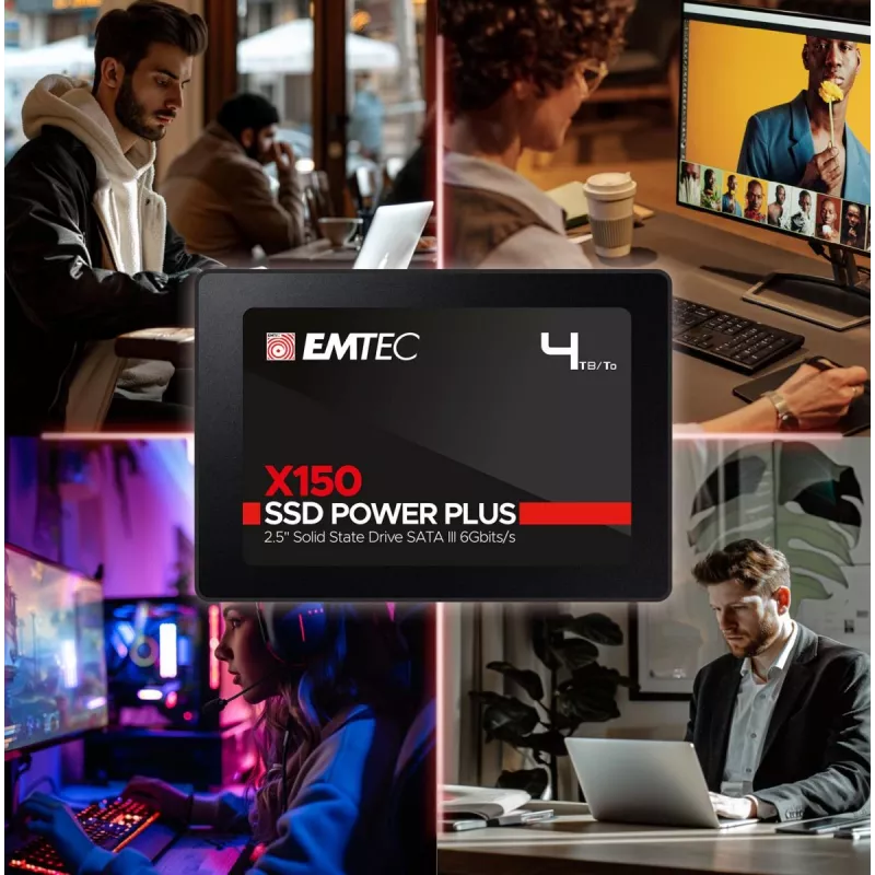 SSD Emtec X150 Power Plus 480 GB 2,5 colio SATA III