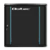 19 colių stelažo spinta QOLTEC 54464 12U 600x635x450 Juoda