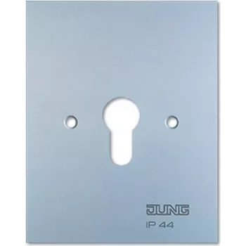 Jung metalinė dengiamoji plokštelė 125x100mm be simbolių 6.28 WUG (6.28WUG)