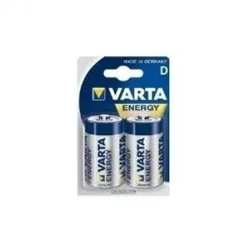 Vienkartinė baterija Varta ENERGY D (LR20), 1,5 V, 2 vnt.