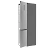 Šaldytuvas su šaldikliu Gorenje NRB620E61X4WFE, laisvai pastatomas, nerūdijančio plieno, bendras tūris 340 L, NoFrost, LED ekranas