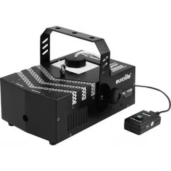 Dūmų mašina EUROLITE Dynamic Fog 700 su nuotolinio valdymo pultu ir tvirtinimo laikikliu