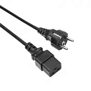 Akyga serverio maitinimo kabelis CEE 7/7 į IEC C19, 250 V, 1,8 m (AK-UP-01)