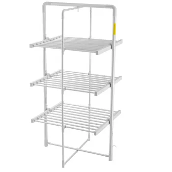 Elektrinė sulankstoma džiovykla Adler AD 7829 – 300 W, 148×52×90 cm, balta, laisvai pastatoma