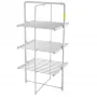 Elektrinė sulankstoma džiovykla Adler AD 7829 – 300 W, 148×52×90 cm, balta, laisvai pastatoma