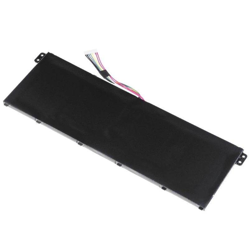 Baterija Green Cell AC52, skirta Acer Aspire E11 ES1-111M ES1-131 E15 ES1-512 Chromebook CB3-111 CB5-311, 11,4V 2200mAh Li-Ion, 3 elementai, juoda