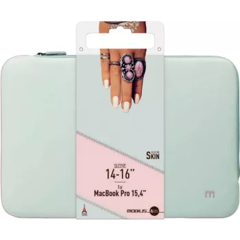Mobilis 049006 Nešiojamojo kompiuterio dėklas 40,6 cm (16 inch) Pilkai rožinis