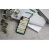 iKins dėklas iPhone XS / iPhone XS Max — pop mint juoda