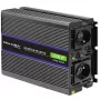 QOLTEC Monolith 3000 MS Wave keitiklis, 12V→230V, 1500/3000W, su USB
