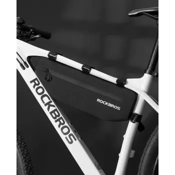 Dviratinis rėmo krepšys Rockbros AS-043 3 l juodas