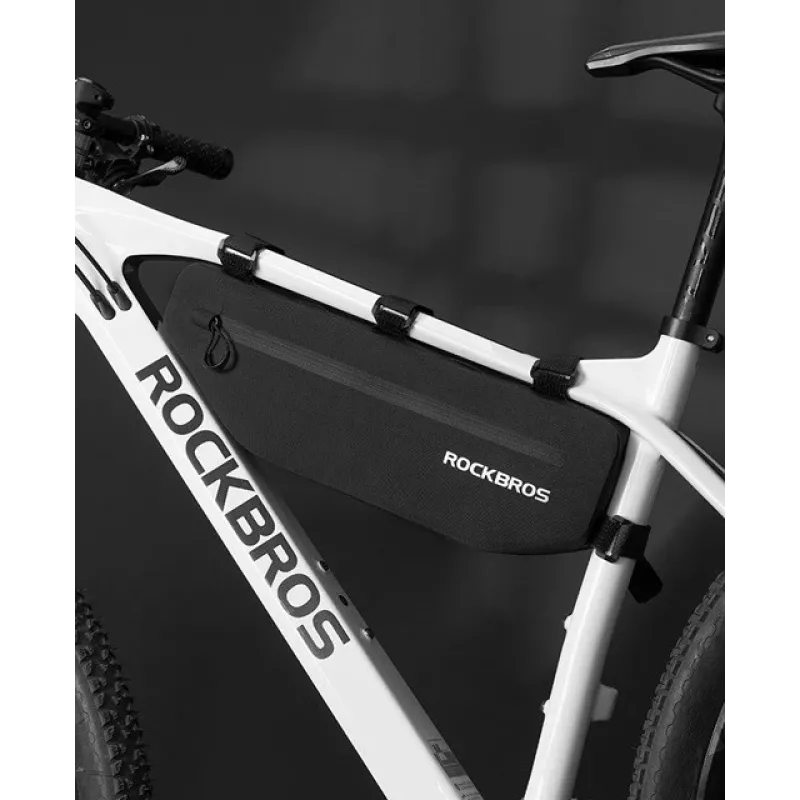 Dviratinis rėmo krepšys Rockbros AS-043 3 l juodas
