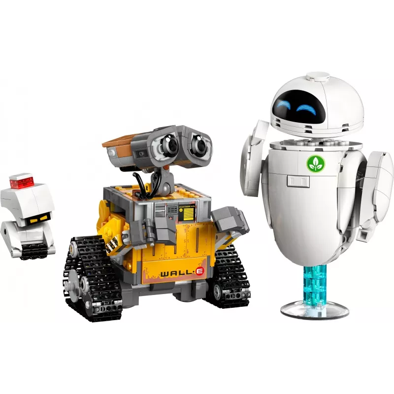 LEGO Disney Pixar 43279 WALL-E ir EVE rinkinys konstravimui, 811 detalių, 18+