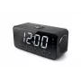 Laikrodinis radijas Muse M-192 CR – skaitmeninis laikrodis, FM imtuvas, 1,8 colio LED ekranas, juoda medžio spalva, AC 100–240V, AAA atsarginis maitinimas