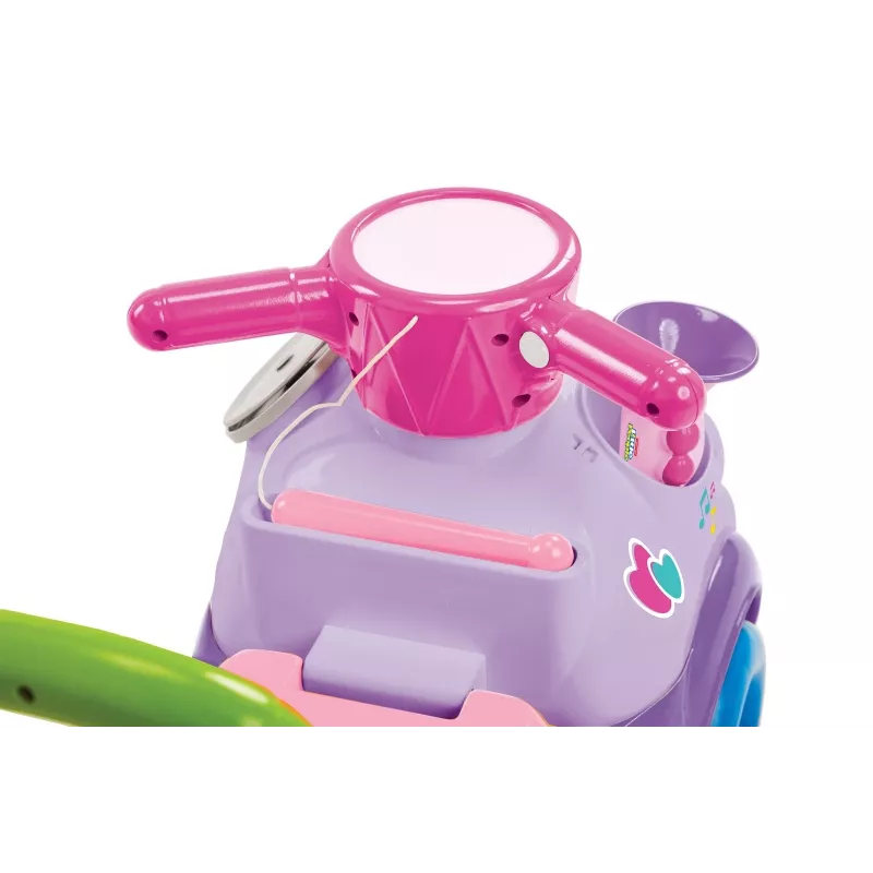 Važinėjamas žaislas Fisher Price Musical Parade violetinis