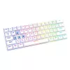 Mechaninė klaviatūra SAVIO Whiteout X2, Outemu Blue, Hot Swap, balta