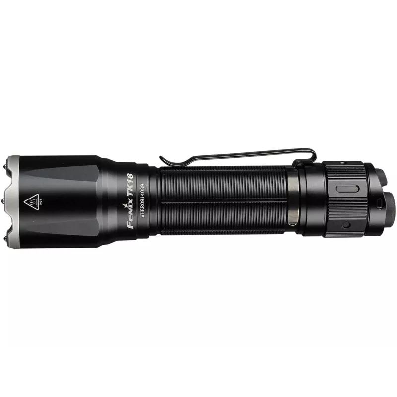 Rankinis žibintuvėlis Fenix TK16 V2.0 juodas IP68 kriptonas 30 lm