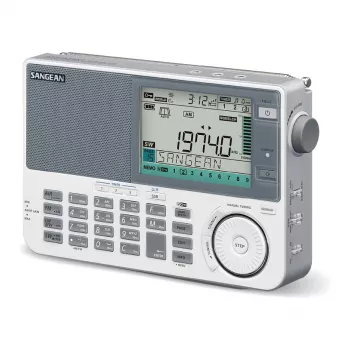 Nešiojamas radijo imtuvas Sangean ATS-909 X2 baltas – FM/AM/SW skaitmeninis derinimas