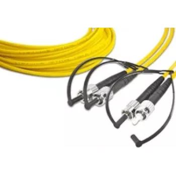 Lightwin LDP-09 ST-ST 5.0 šviesolaidinis kabelis 5 m 2x ST OS2 geltonas (LDP-09 ST-ST 5.0)