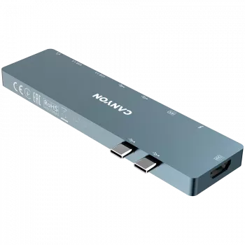 CANYON ChargingDock 2xTB - 2xHDMI 2xUSB 3.0 2xUSB-C stovėjimo stotelė