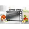 Rommelsbacher KM 3300 30 L juodas stalinis kombinuotas virimo ir kepimo prietaisas
