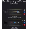 Stalinis maršrutizatorius MERCUSYS MR85X AX3000 dviejų juostų Wi‑Fi 6, 3000 Mbps, 4 antenos, 3 Gigabit LAN prievadai, juodas