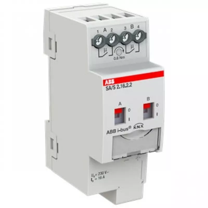 ABB Stotz S&J perjungimo pavara 2 krypčių, 16A, REG SA/S2.16.2.2 (2CDG110261R0011)
